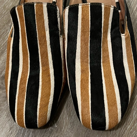 MADEWELL Striped Willa Calf Hair Loafer - Picture 10 of 10